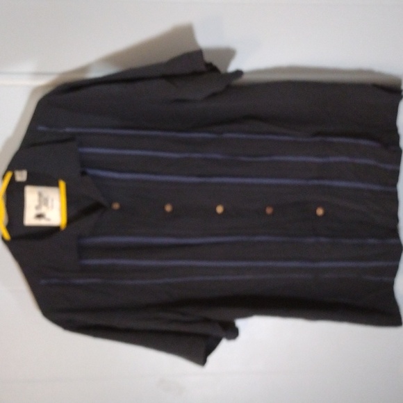 vintage silk Shirts Vintage Silk 0 Silk Circa 1969 Navy Sz L Poshmark